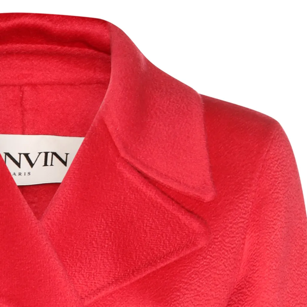 Double-Breasted Wool Coat