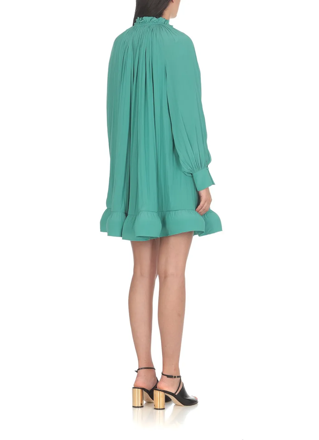 Ruffled Mini Dress
