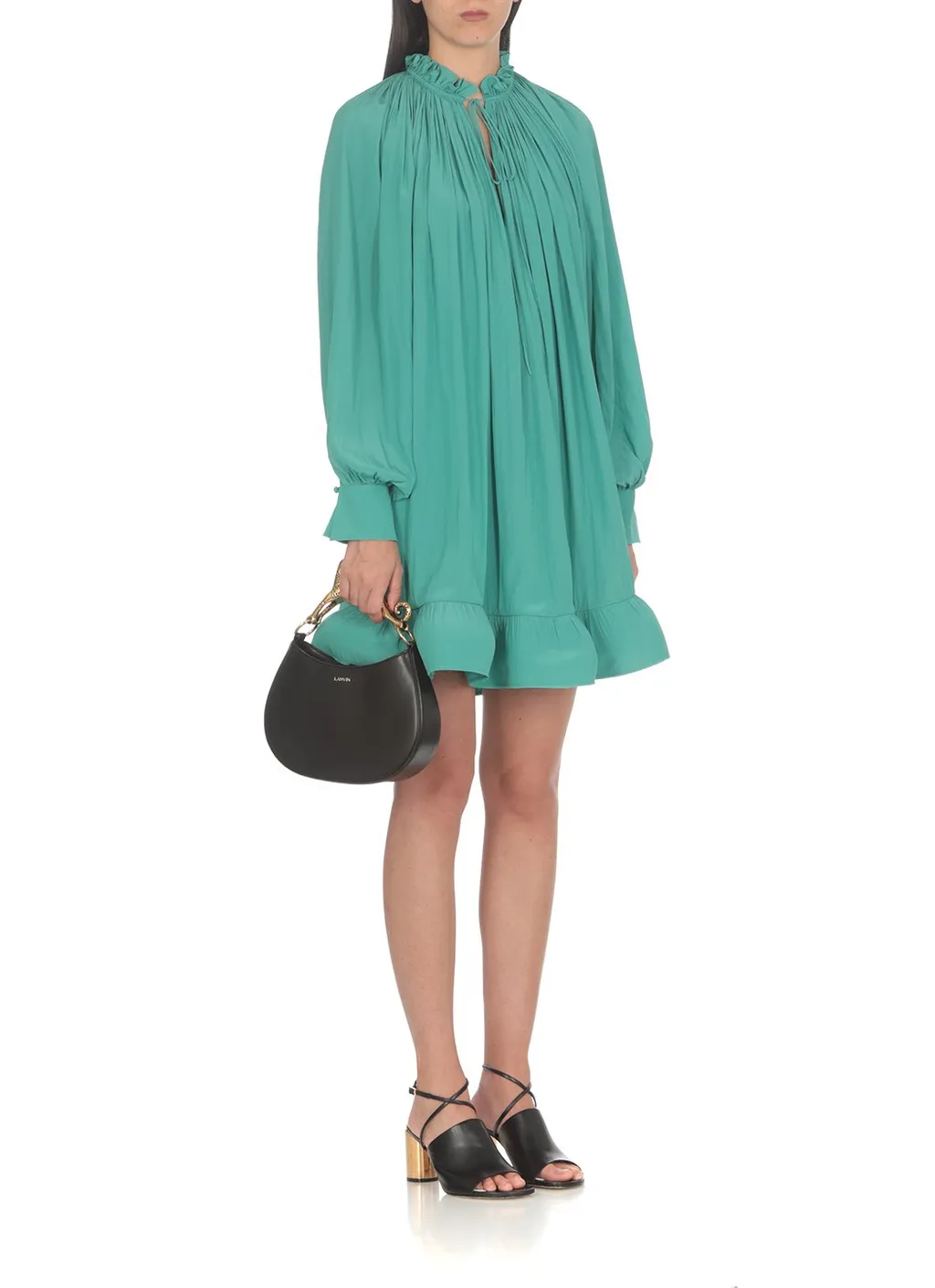Ruffled Mini Dress