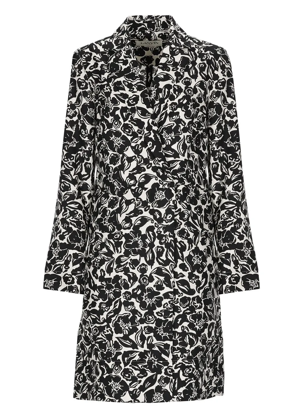 Floral Print Blazer Dress