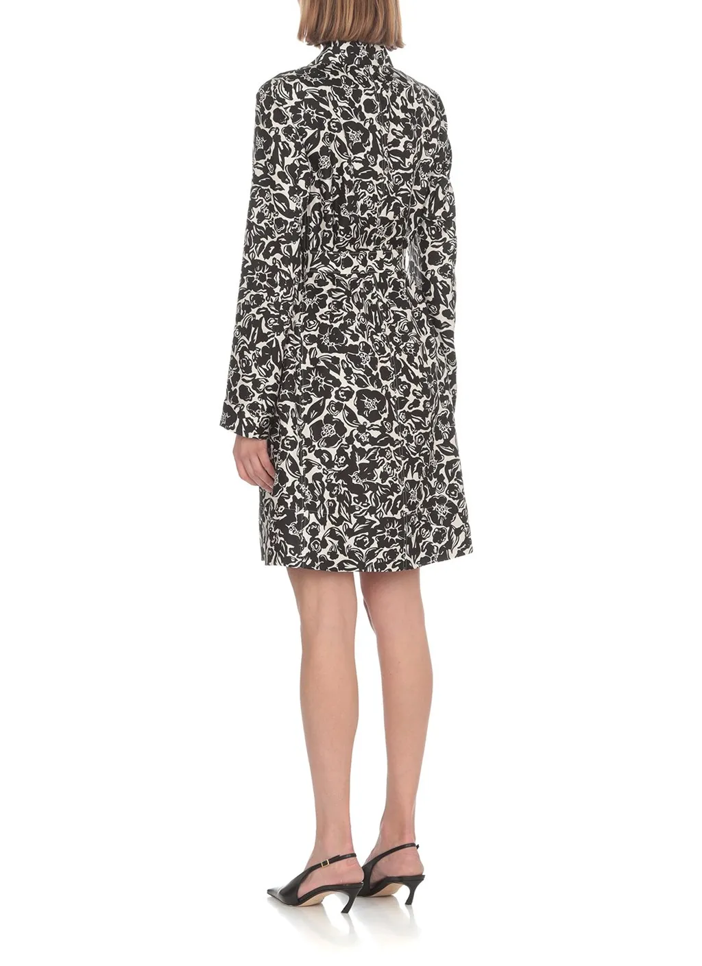 Floral Print Blazer Dress