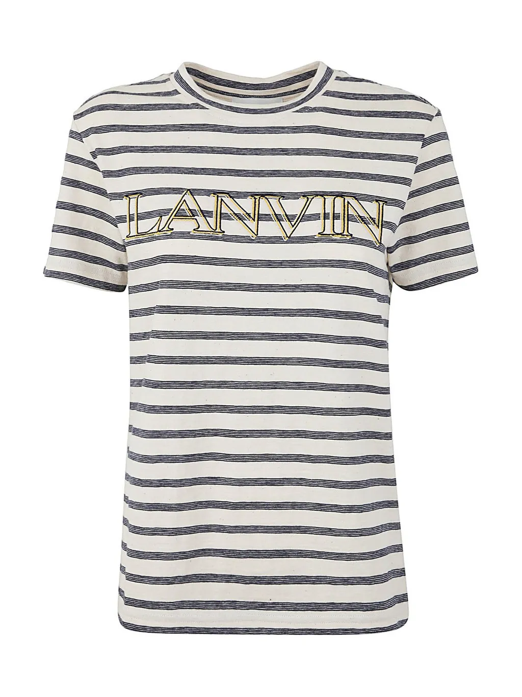 Striped T-Shirt With Logo