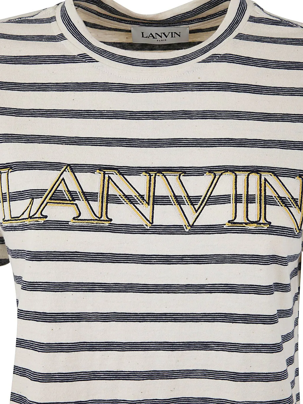 Striped T-Shirt With Logo