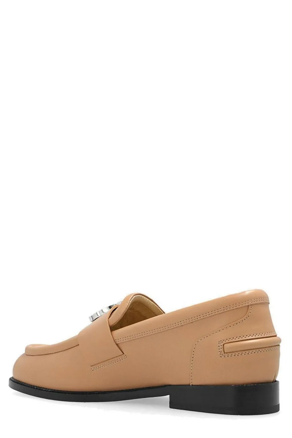Loafers With Metallic Detail