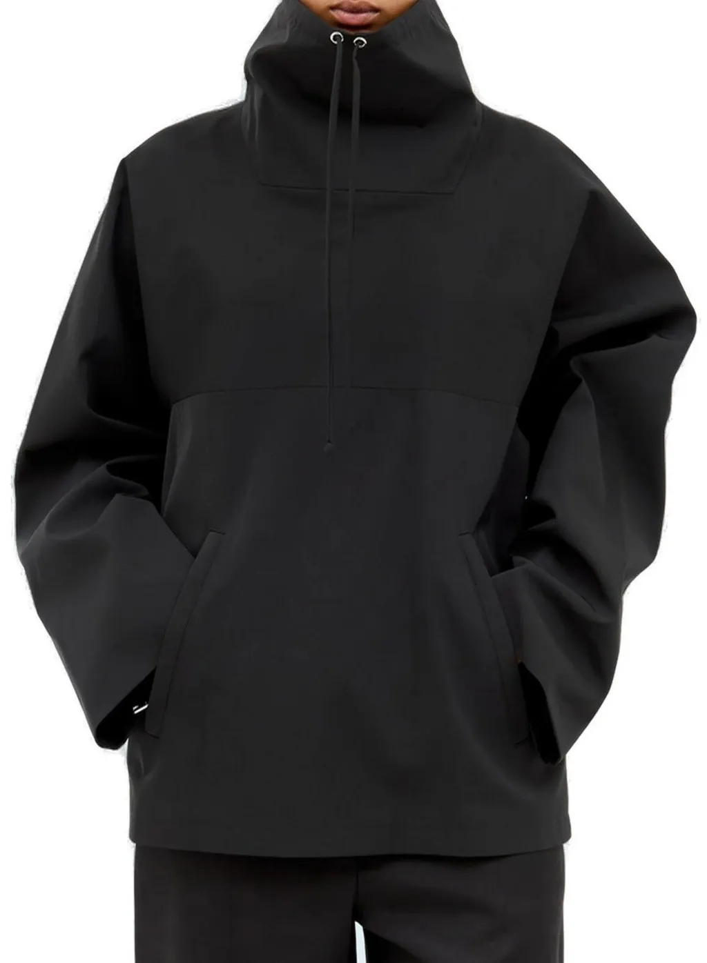 Oversized High Neck Anorak