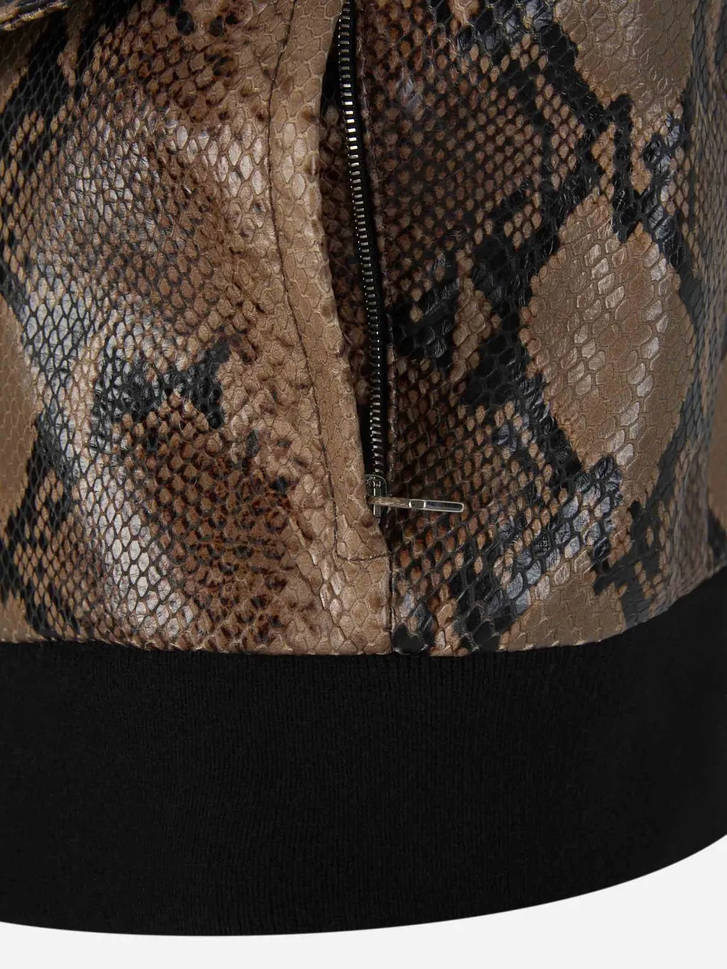 Cropped Bomber Jacket
