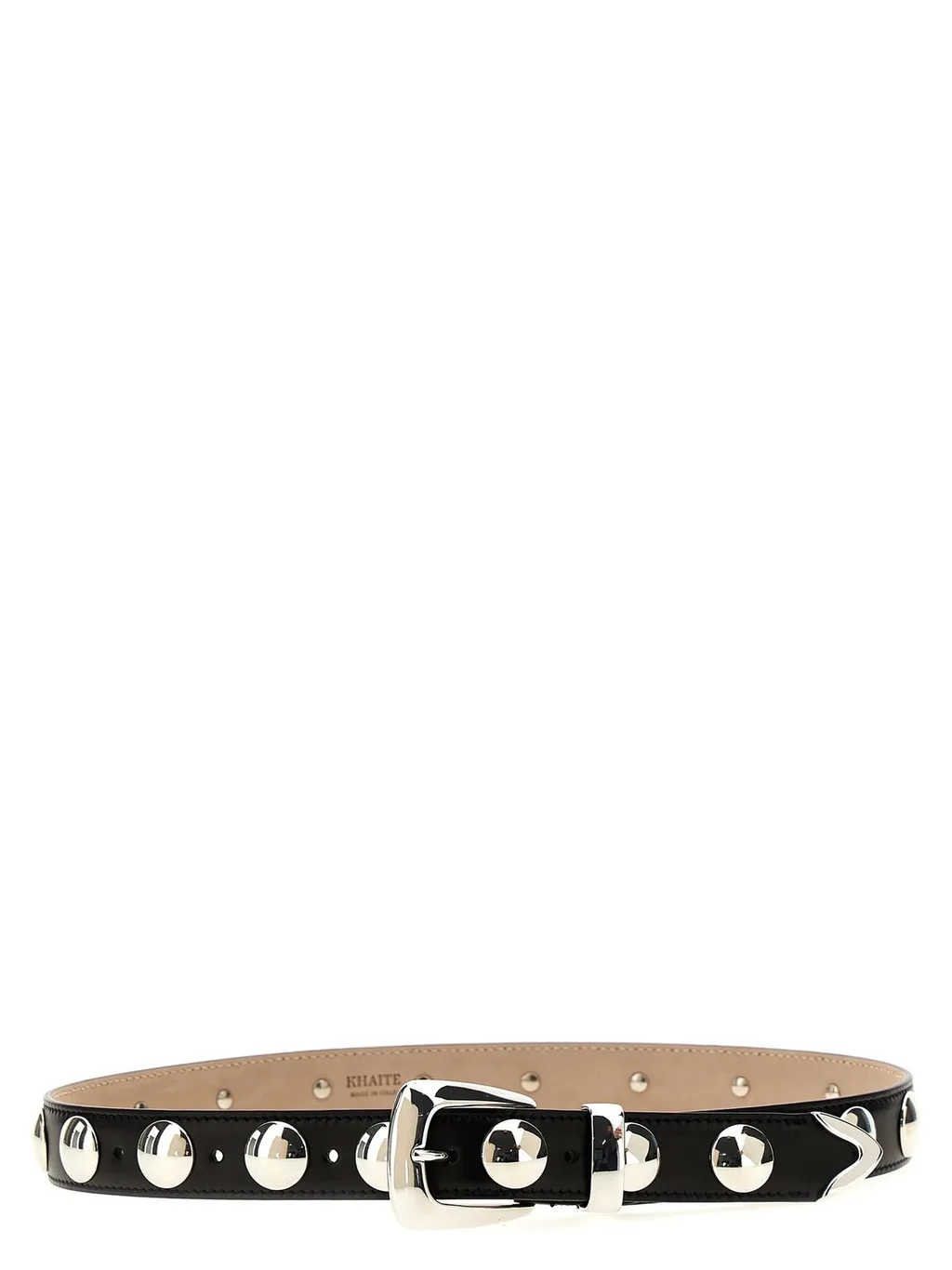 Studded Leather Belt