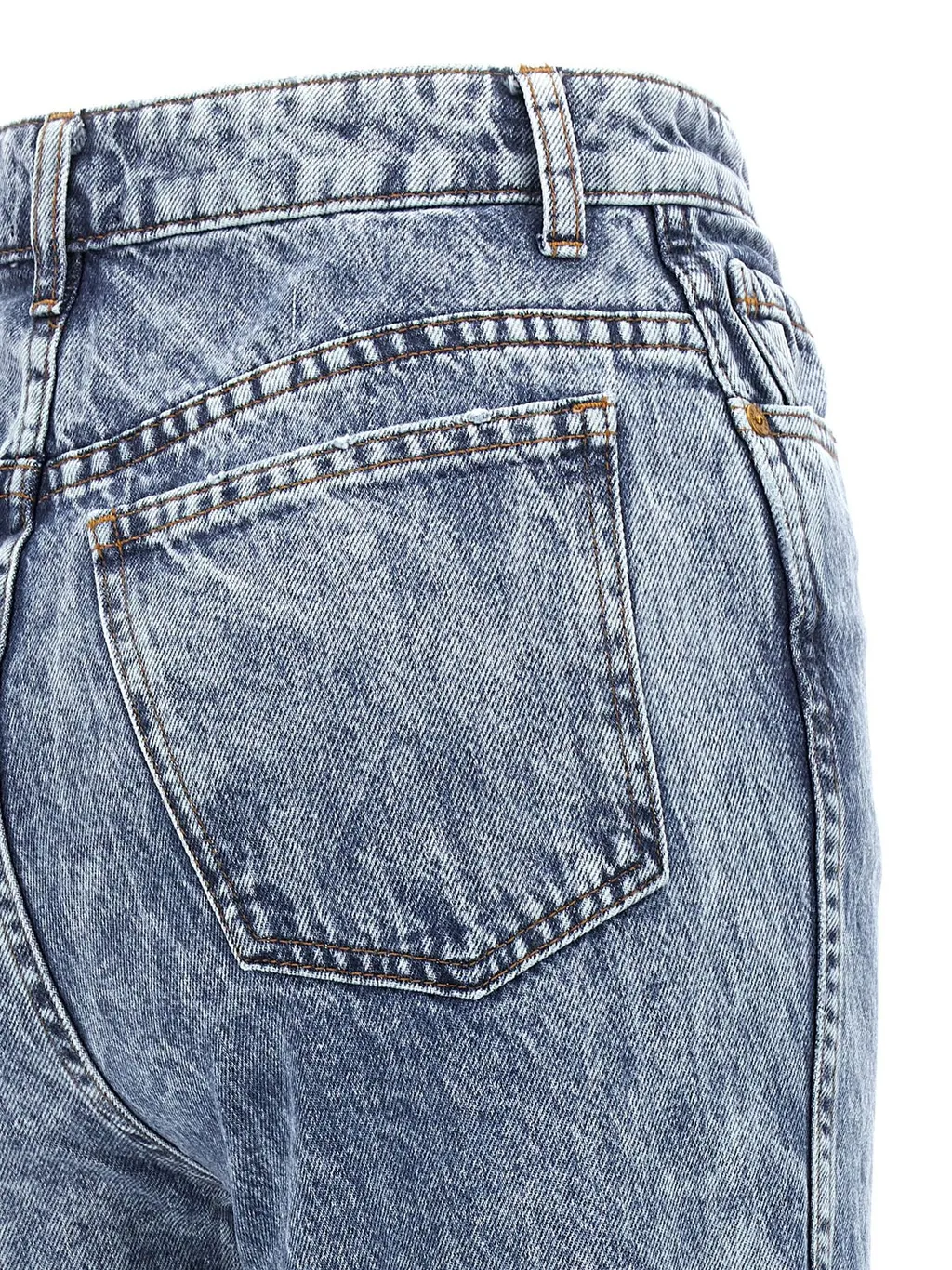 High-Waisted Flared Jeans
