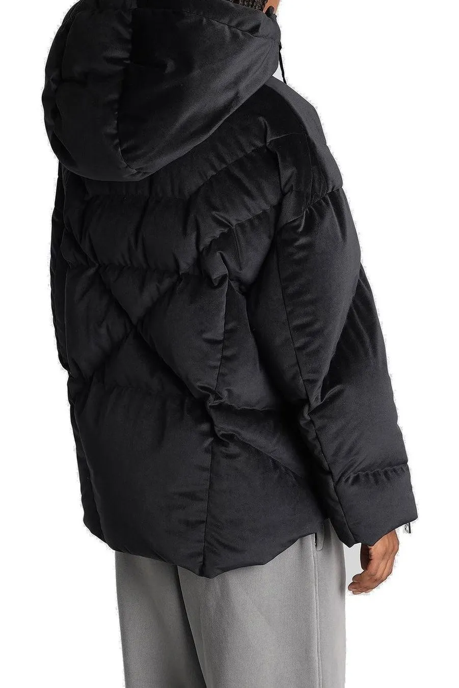 Velvet Puffer Jacket