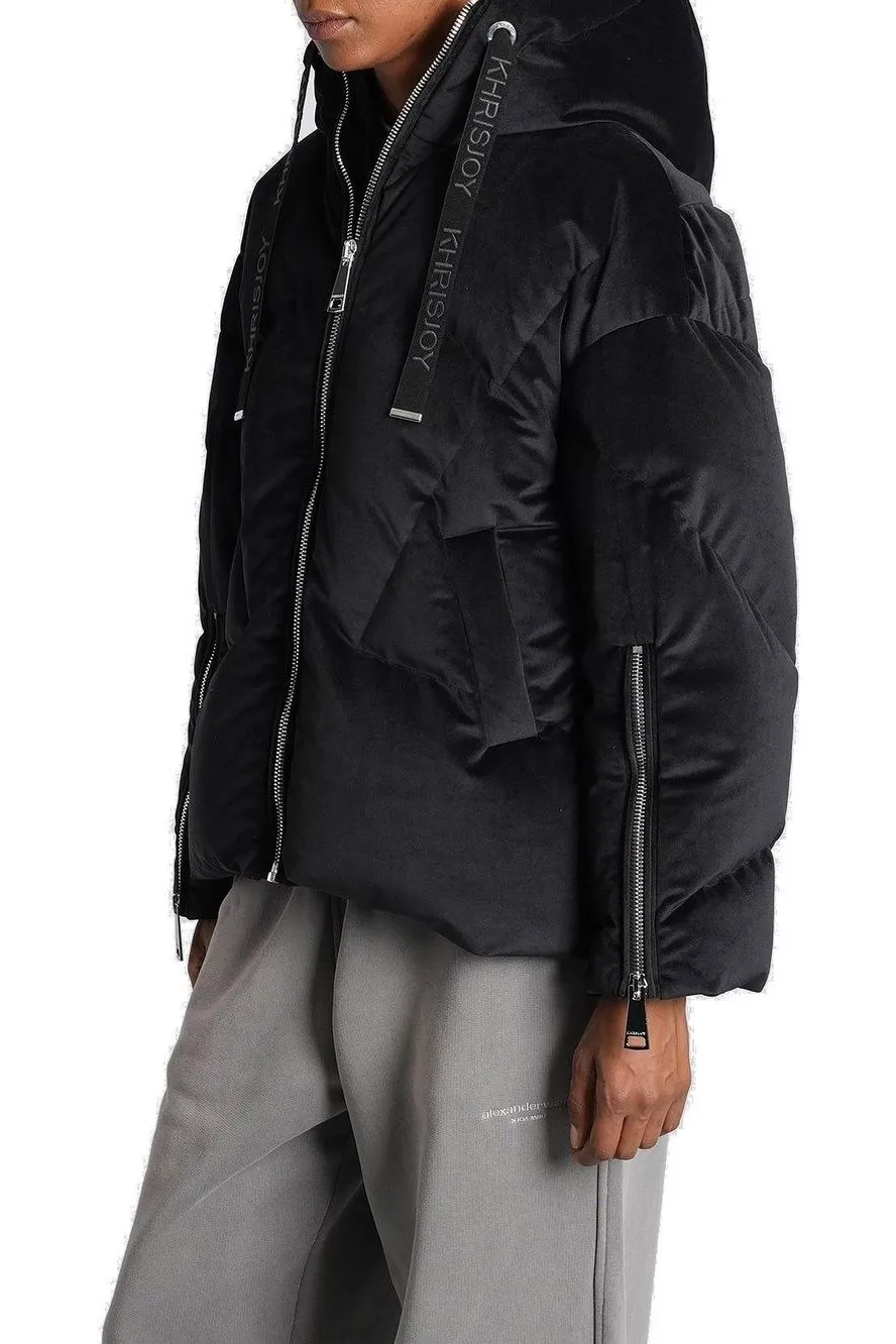 Velvet Puffer Jacket
