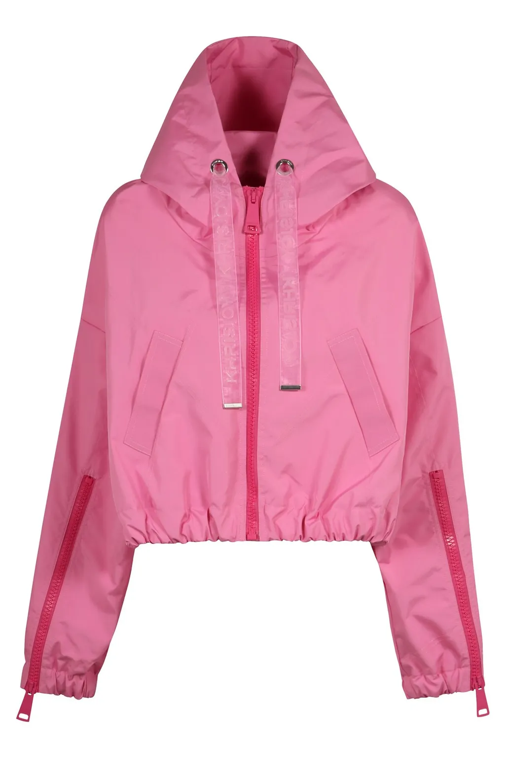 Cropped Hooded Jacket