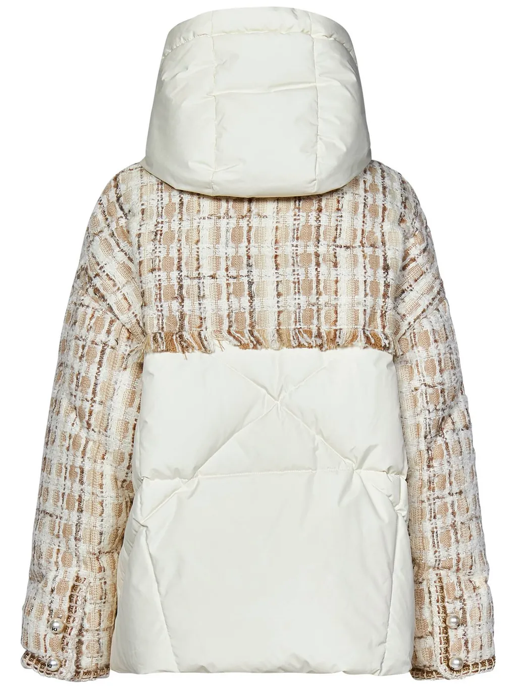 Tweed Down Jacket