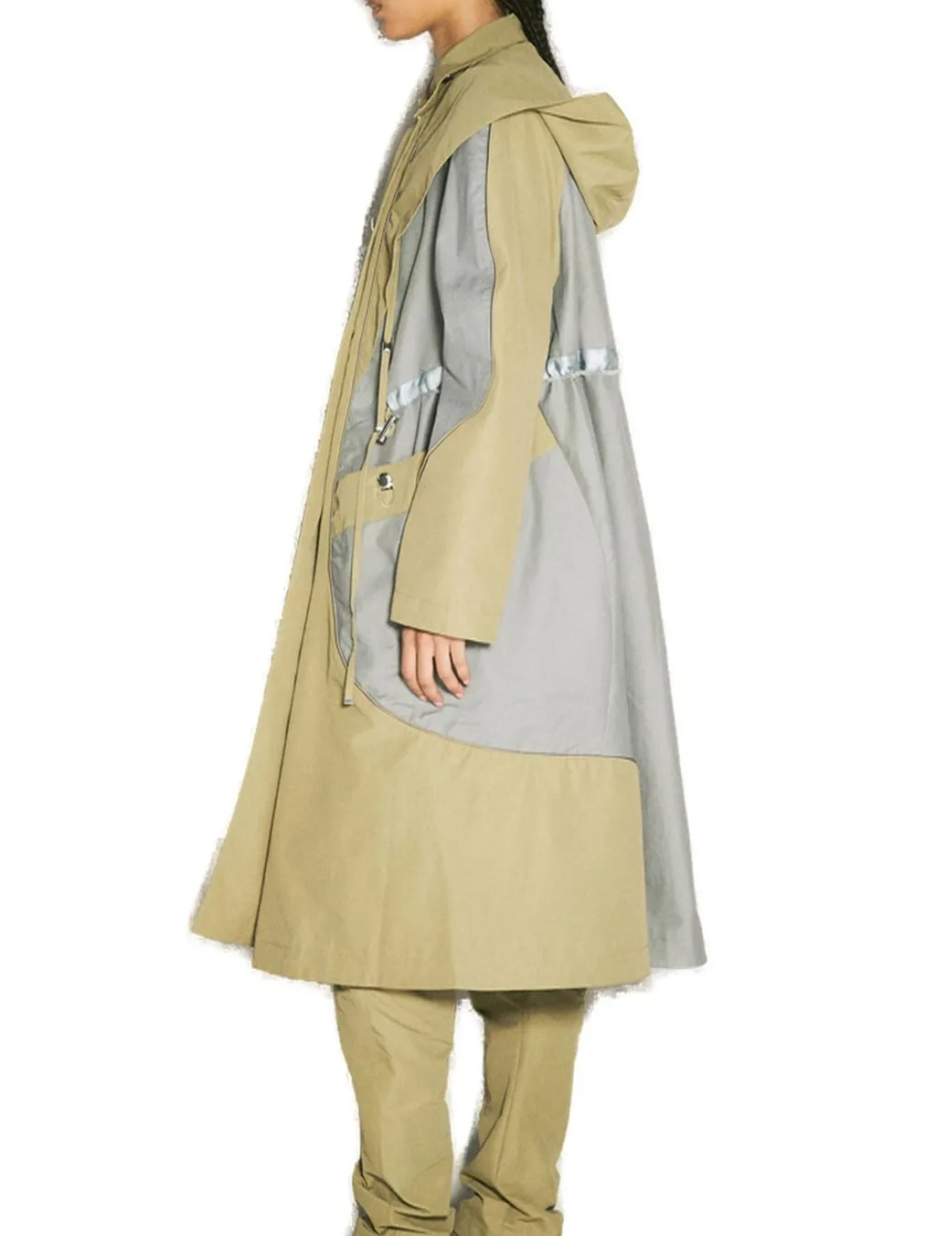 Panelled Trench Coat