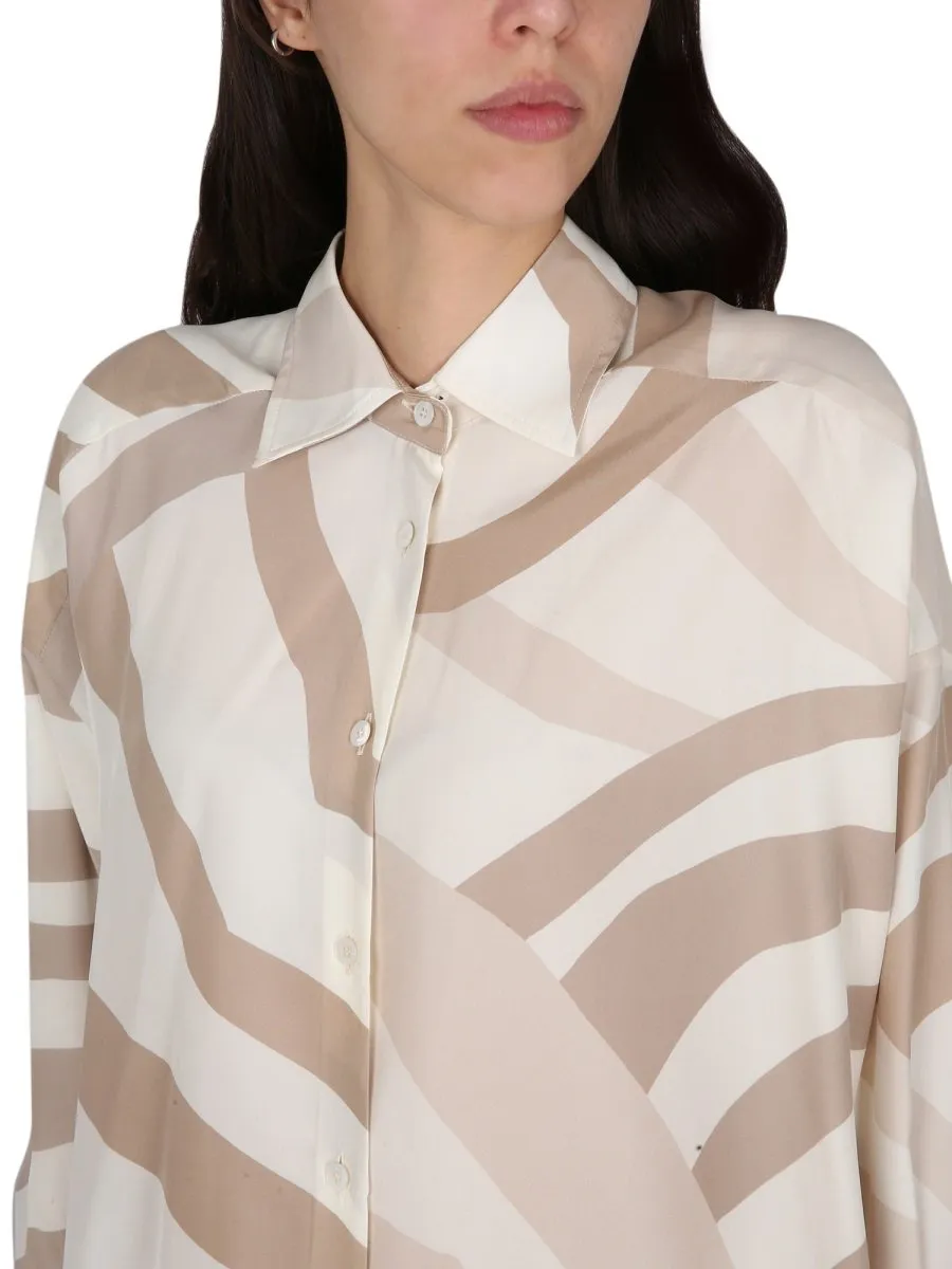 Oversized Printed Shirt
