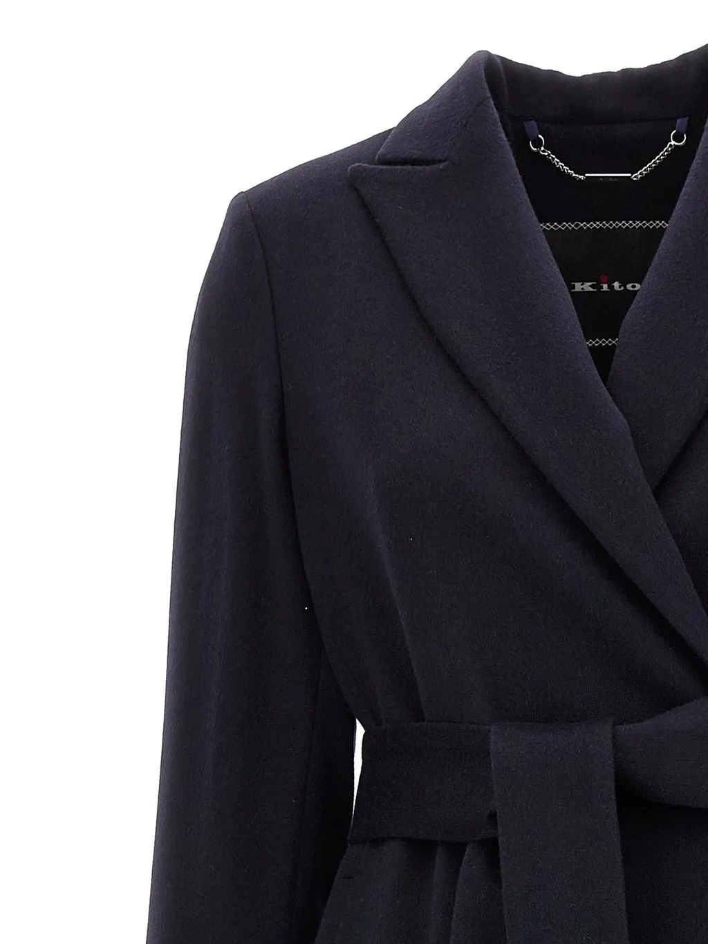 Double-Breasted Wool Coat