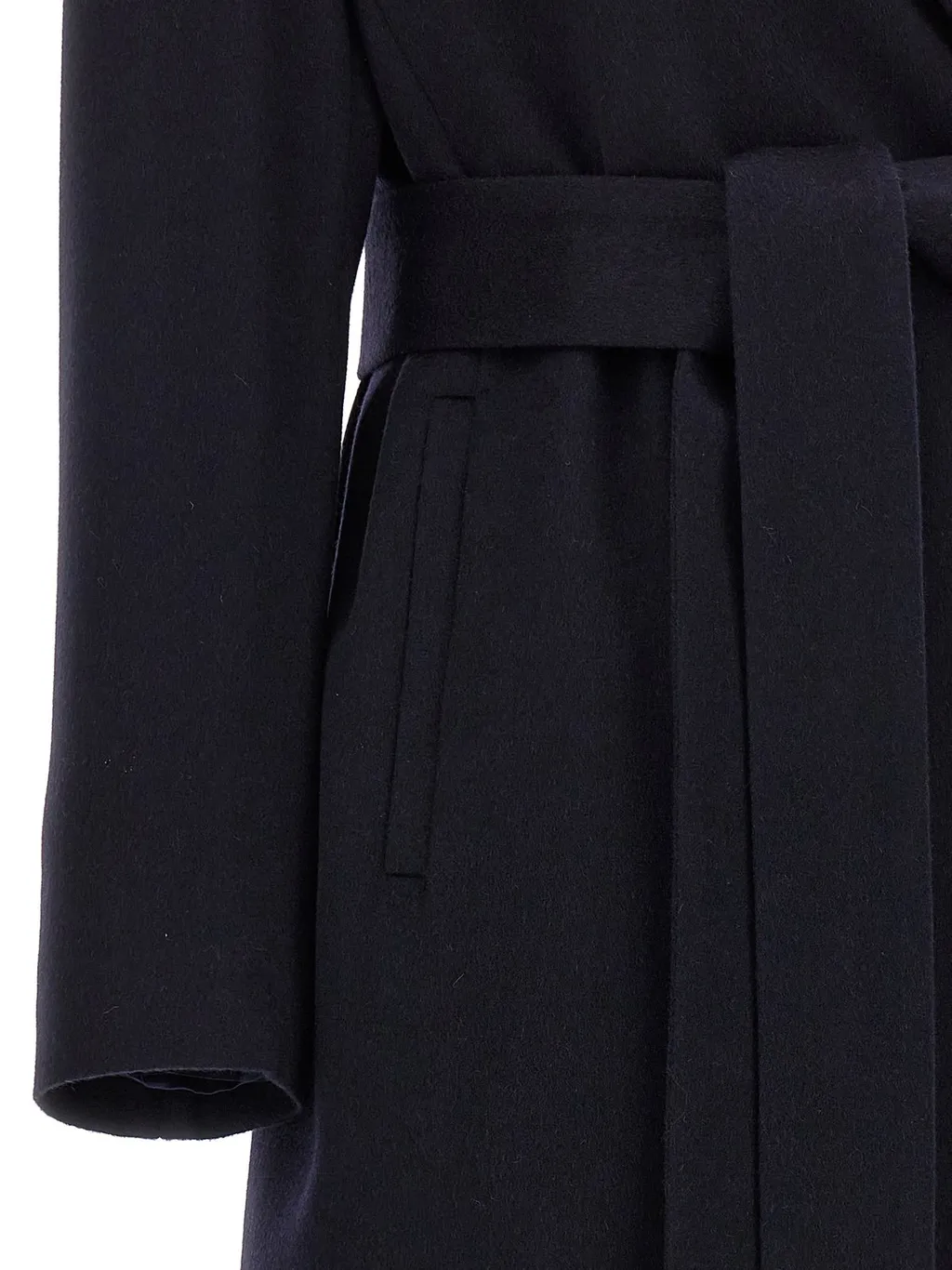 Double-Breasted Wool Coat
