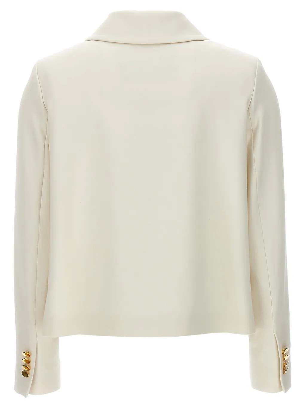 Double-Breasted Cropped Jacket