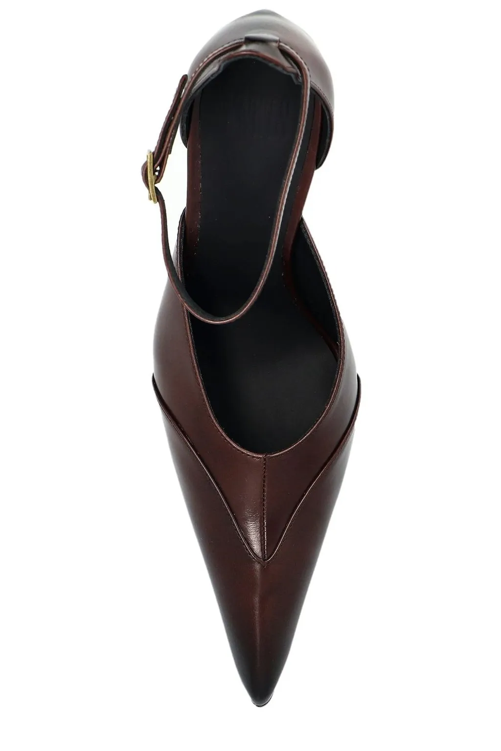 Wedge Ankle Strap Pumps