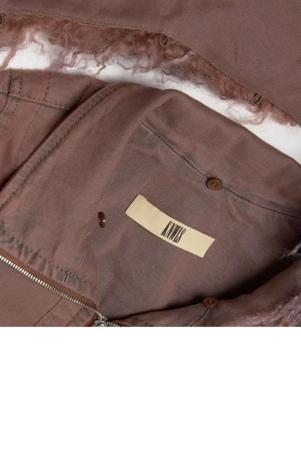 Jacket With Fur Collar