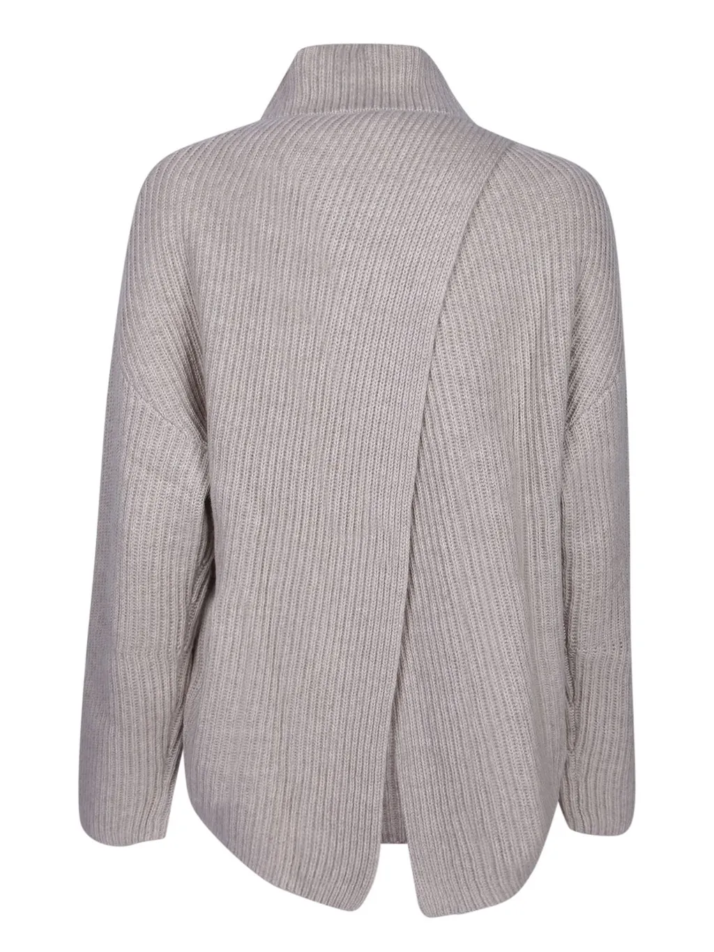 Ribbed Turtleneck Sweater