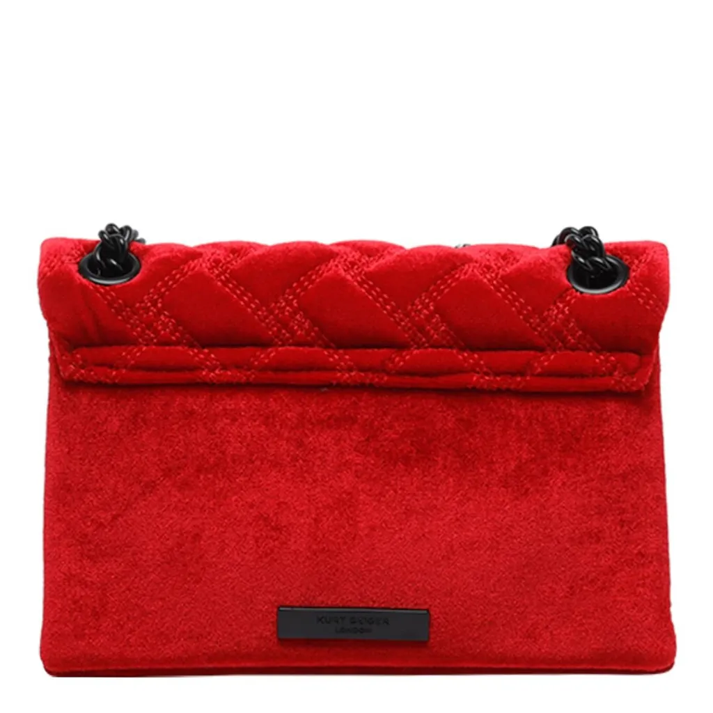 Velvet Shoulder Bag