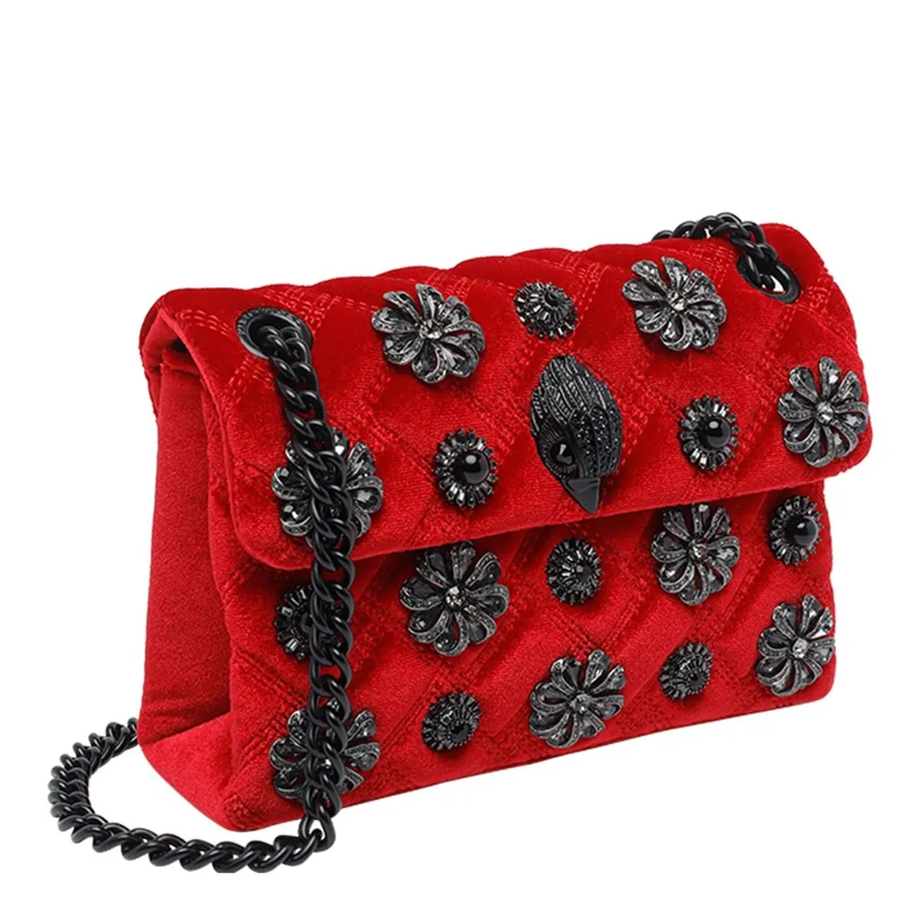 Velvet Shoulder Bag