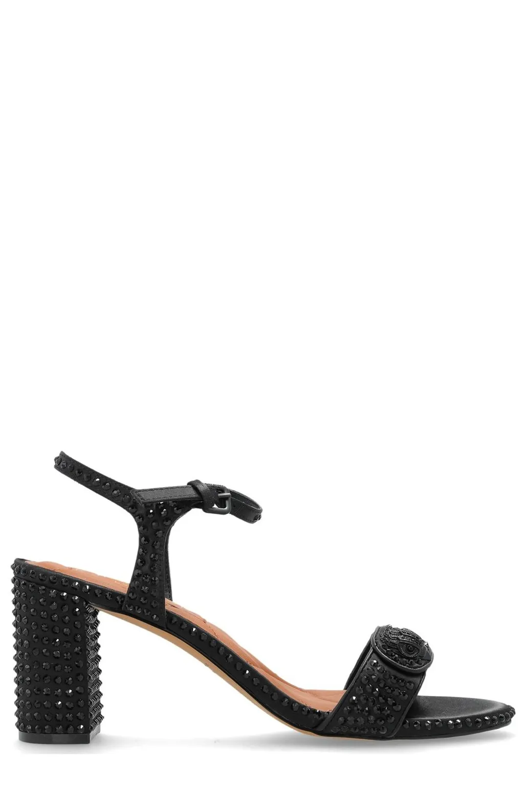 Embellished Block Heel Sandals