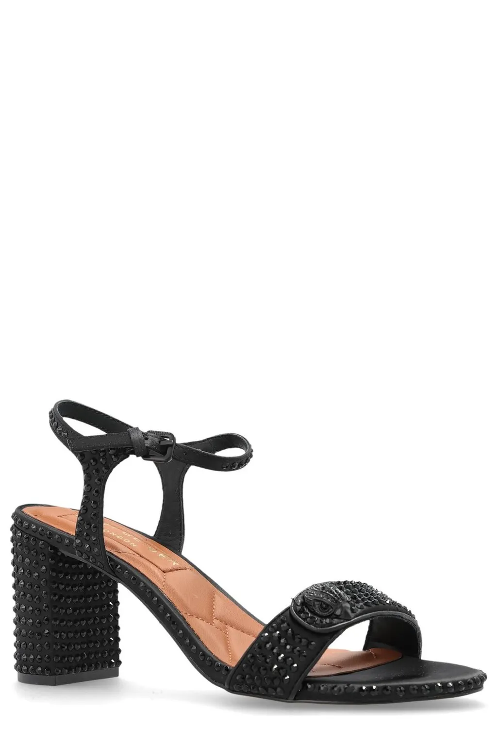 Embellished Block Heel Sandals