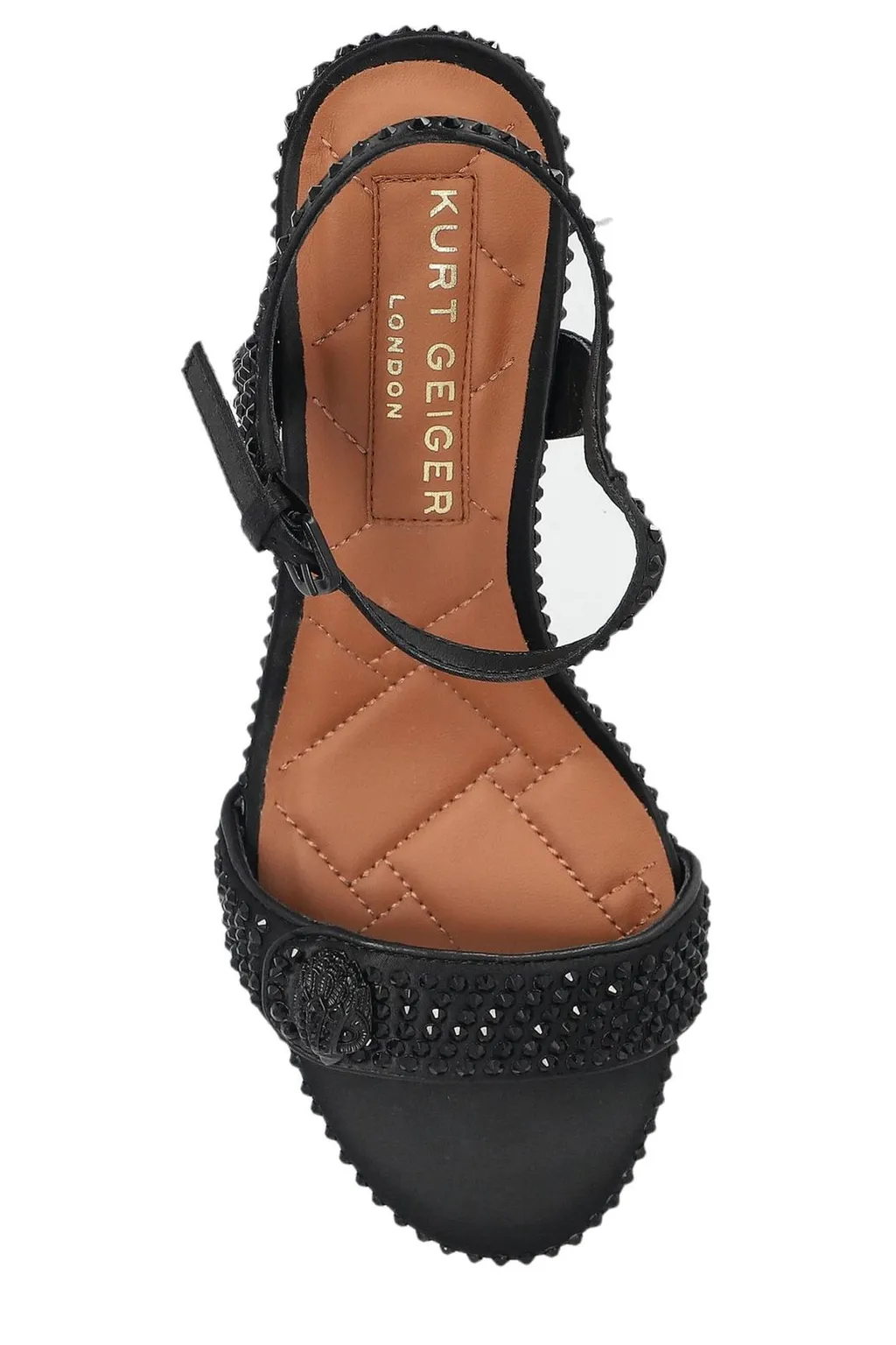 Embellished Block Heel Sandals