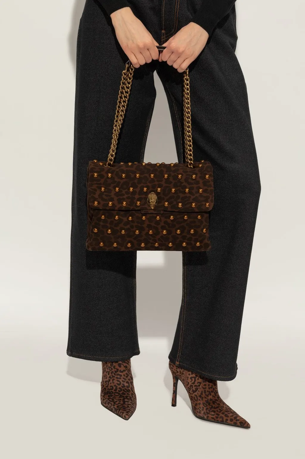 Leopard Print Shoulder Bag