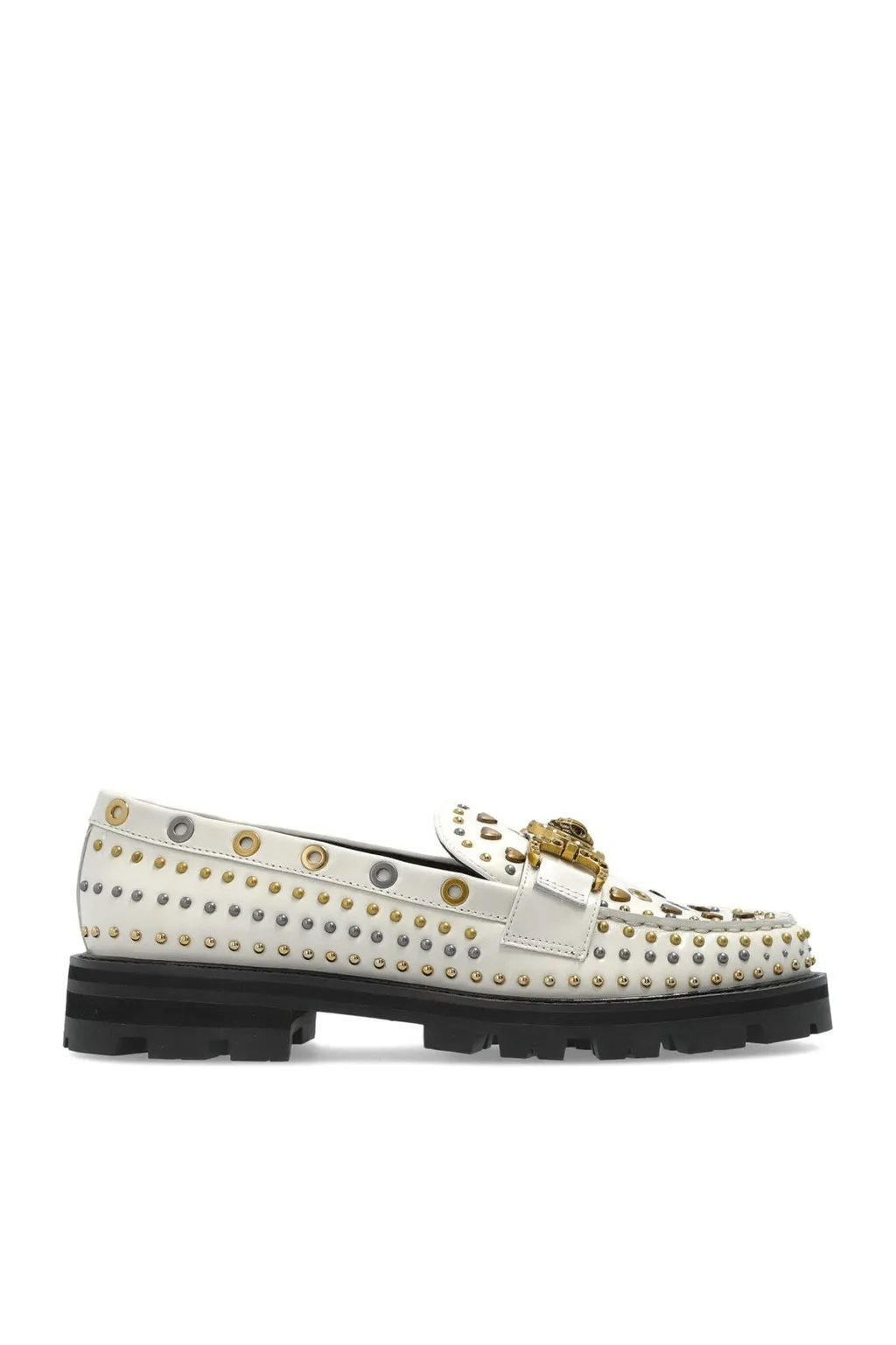 Loafers With Medusa Buckle
