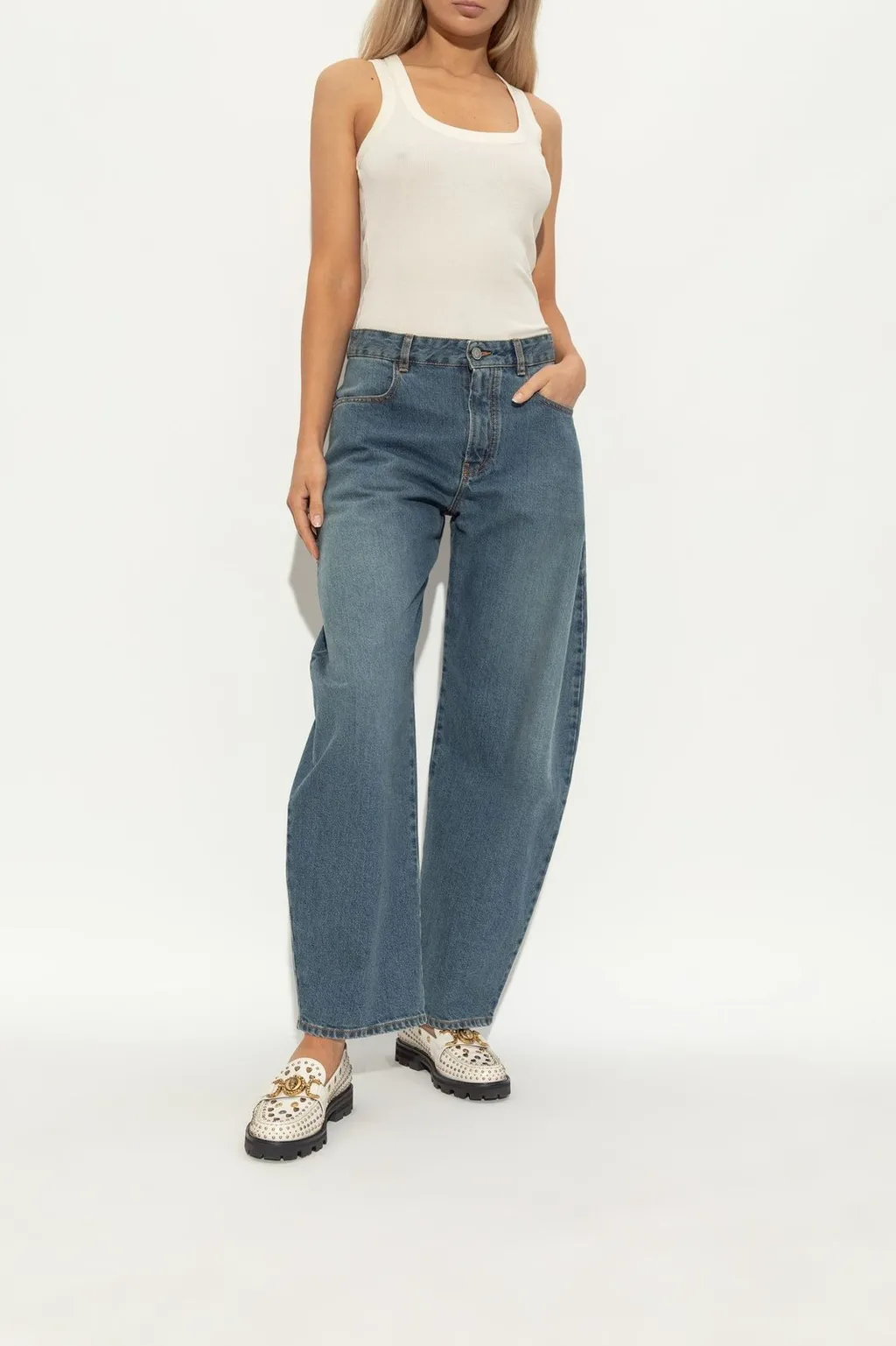 Loafers With Medusa Buckle