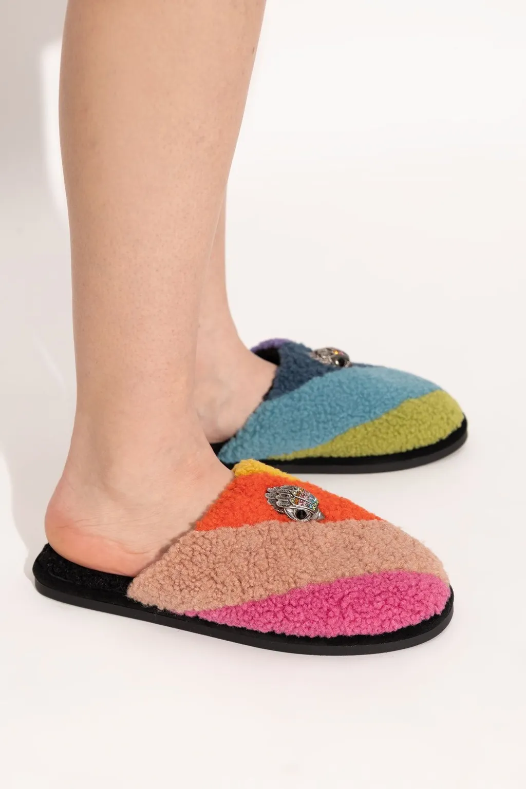 Fuzzy Slide Slippers