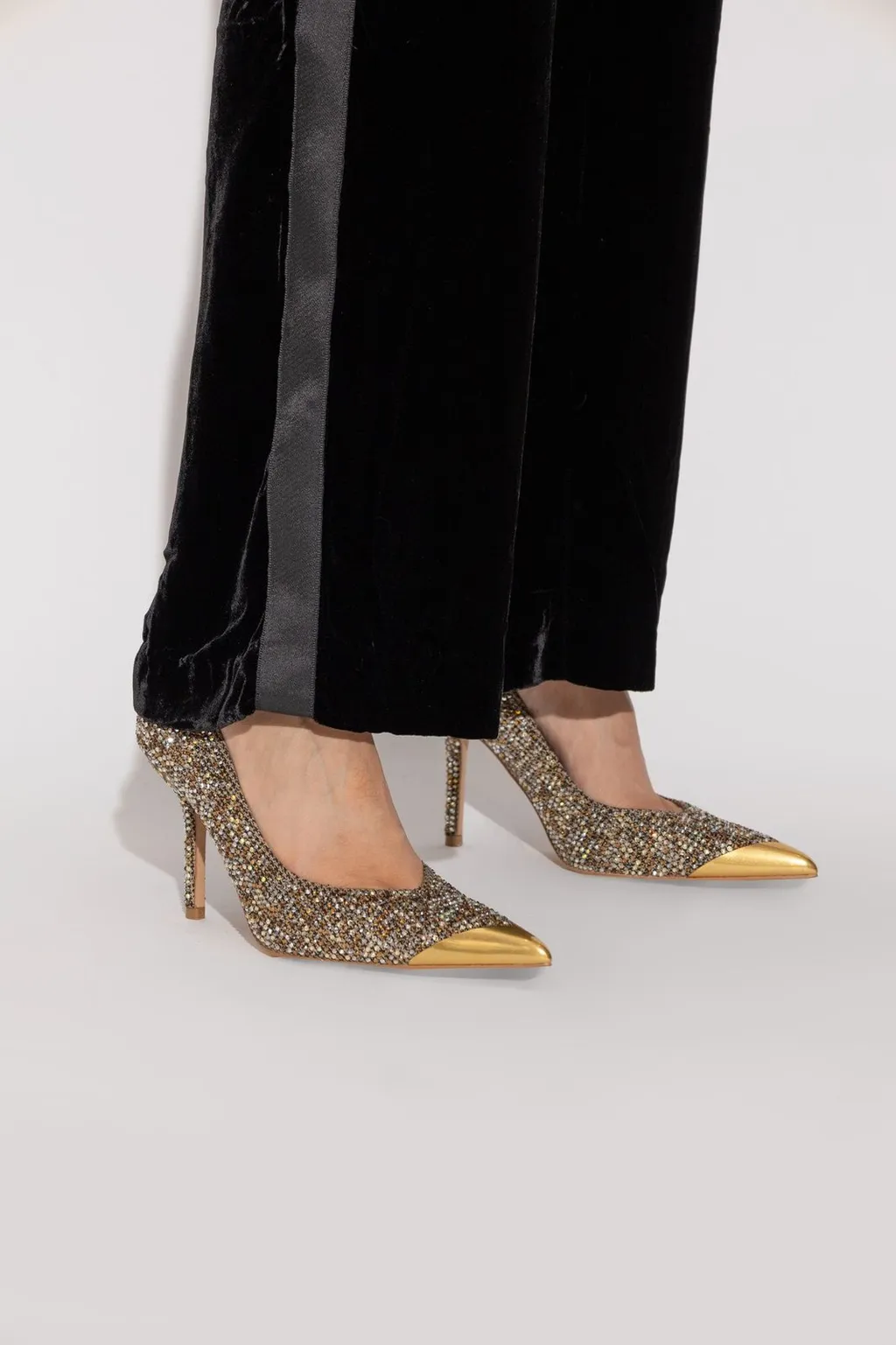 Rhinestone Pumps