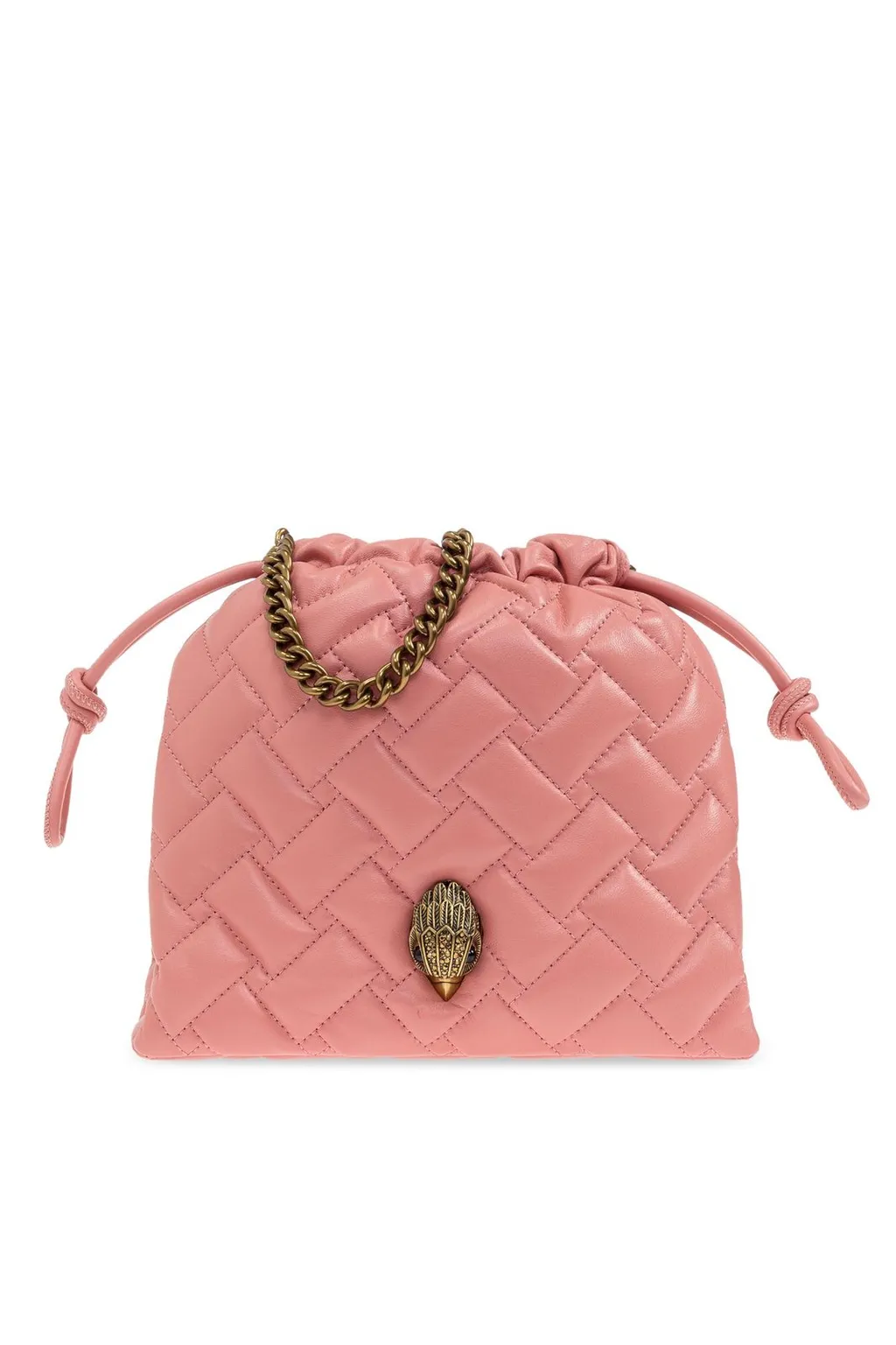 Kensington Quilted Leather Pouch Bag