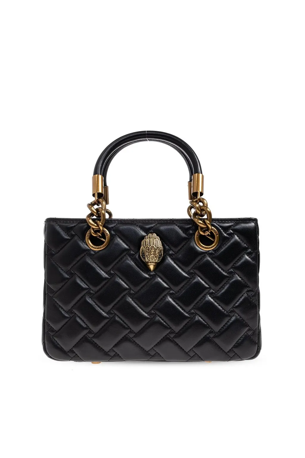 Kensington Quilted Leather Top Handle Bag