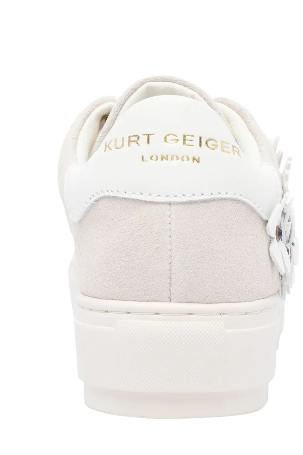 Sneakers With Floral Embellishments