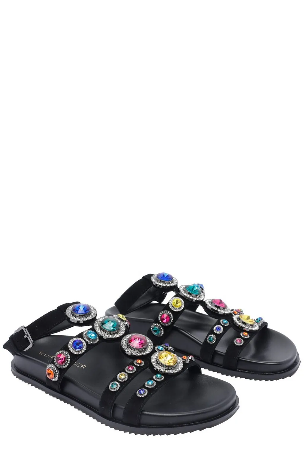 Sandals With Gem Embellishments