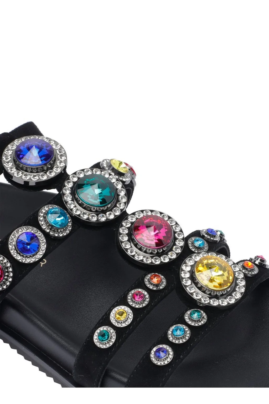 Sandals With Gem Embellishments