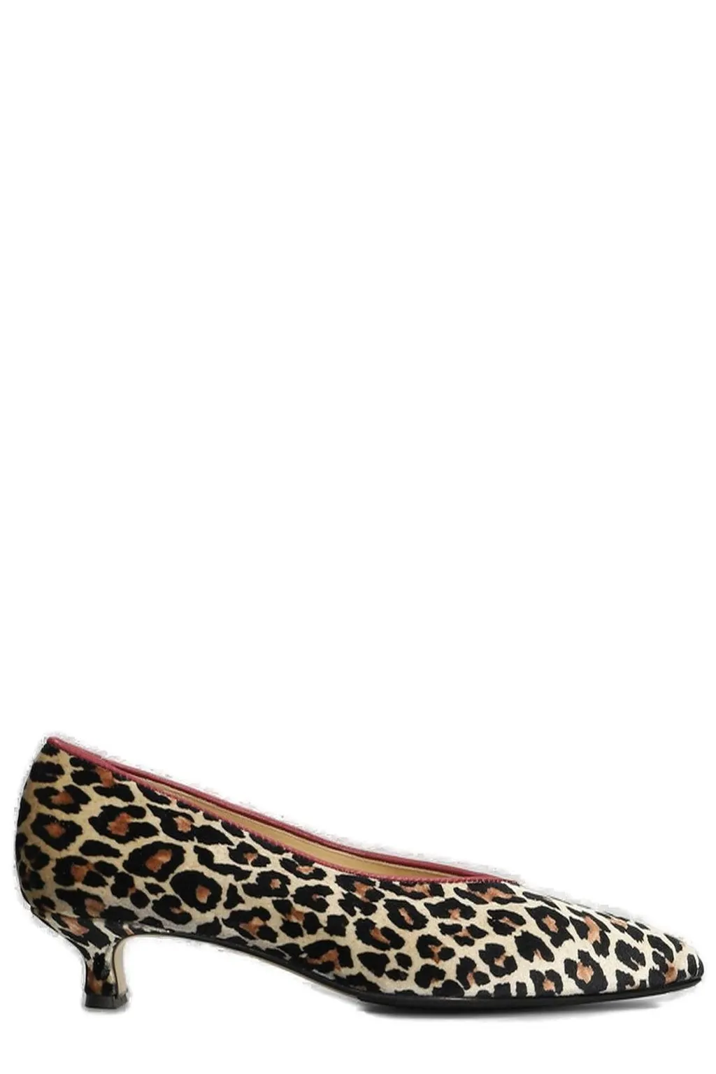 Pointed Toe Kitten Heel Pumps