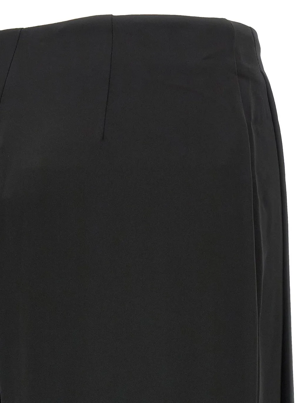Wide-Leg Pleated Trousers