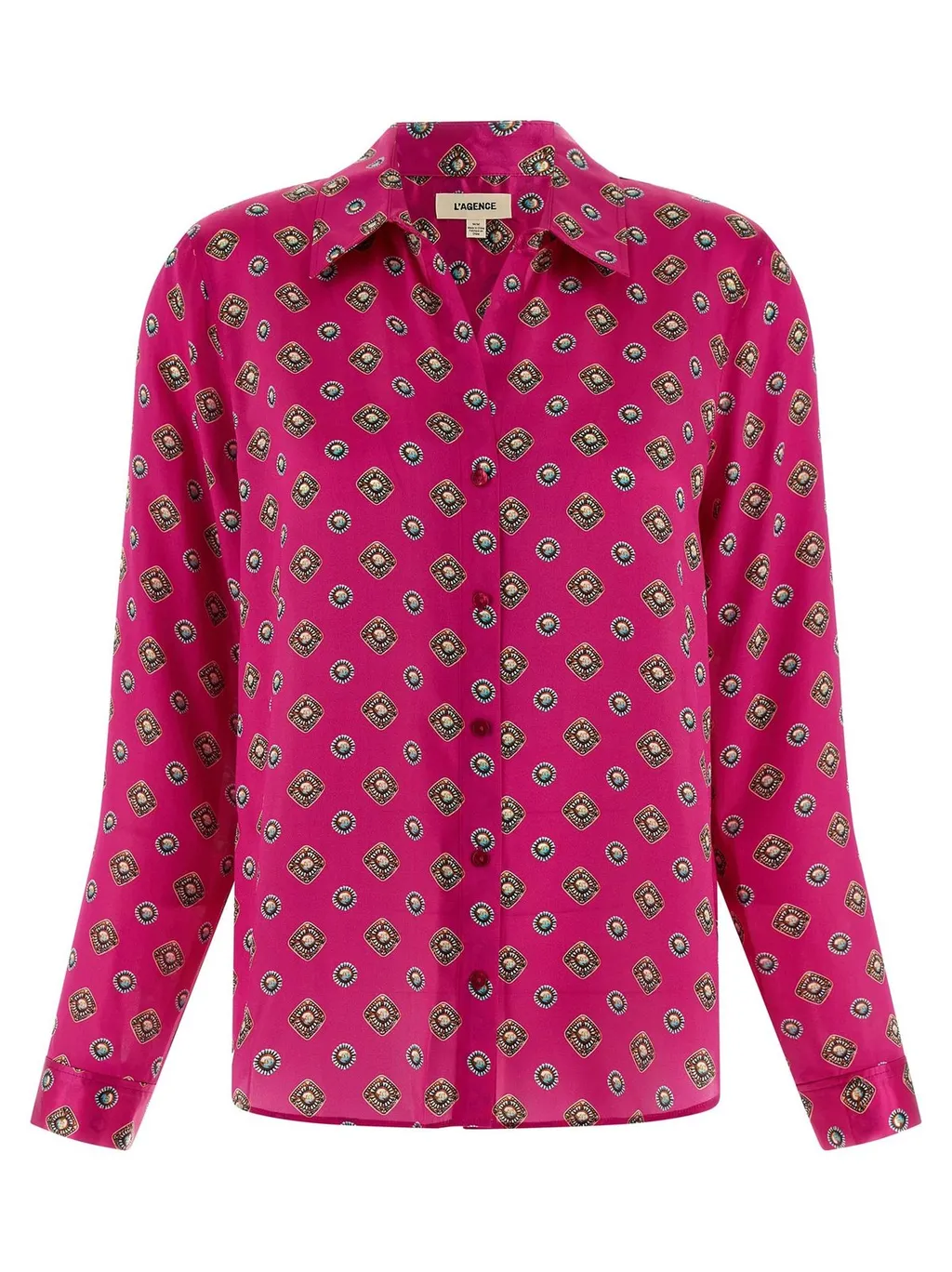 Printed Silk Shirt