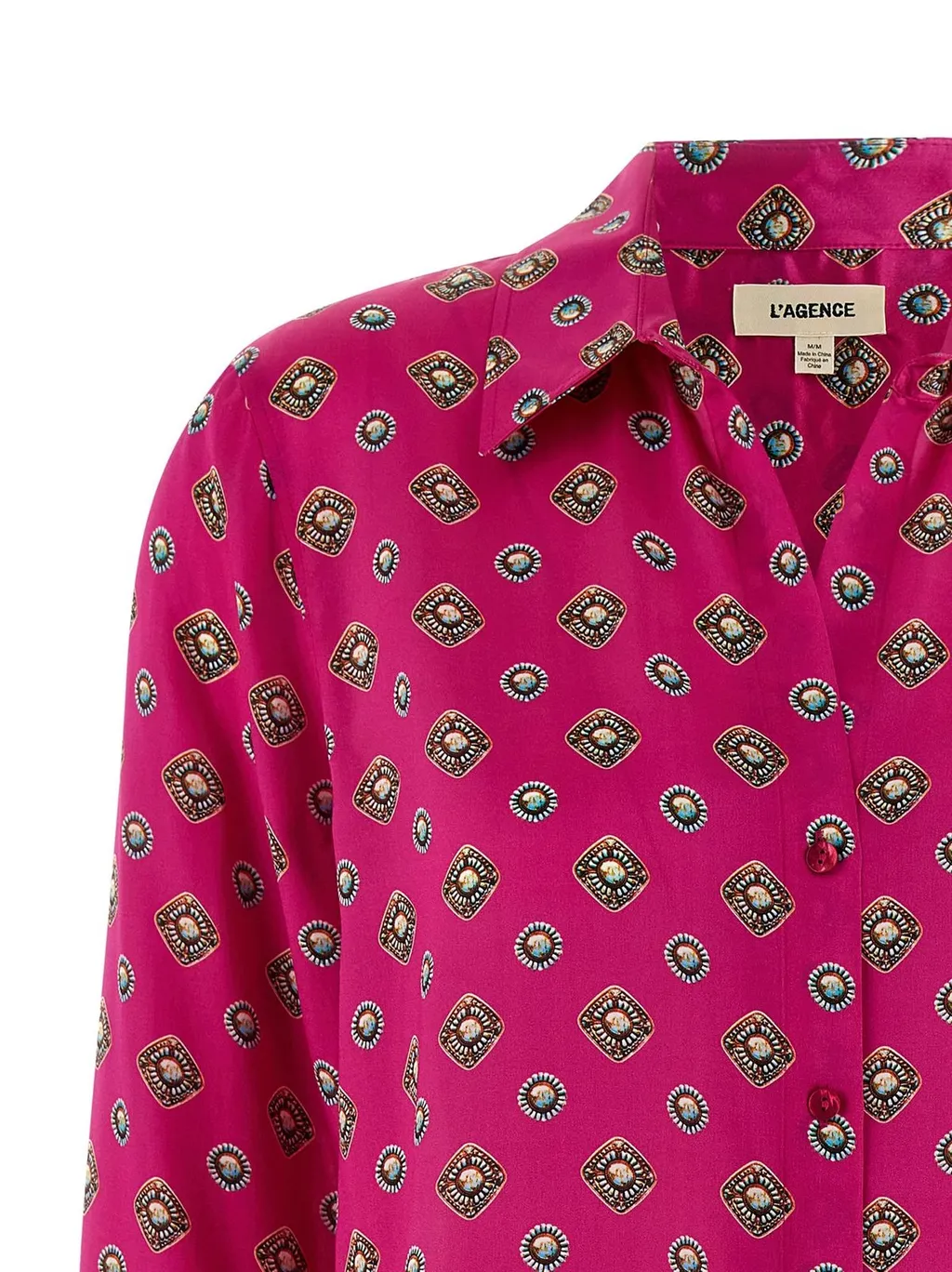Printed Silk Shirt