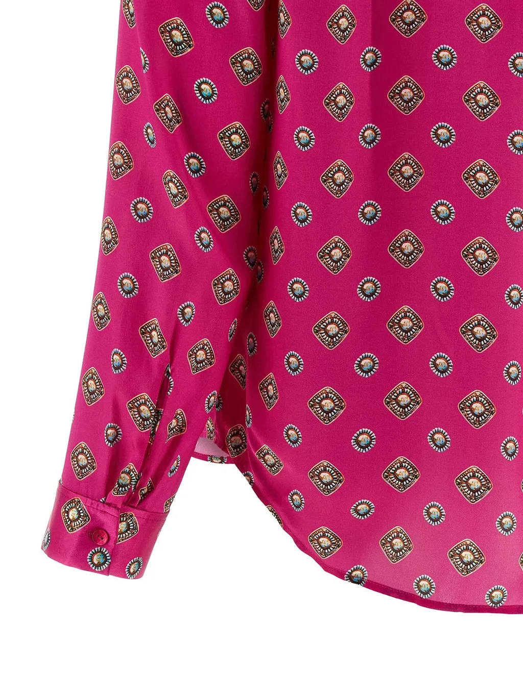 Printed Silk Shirt