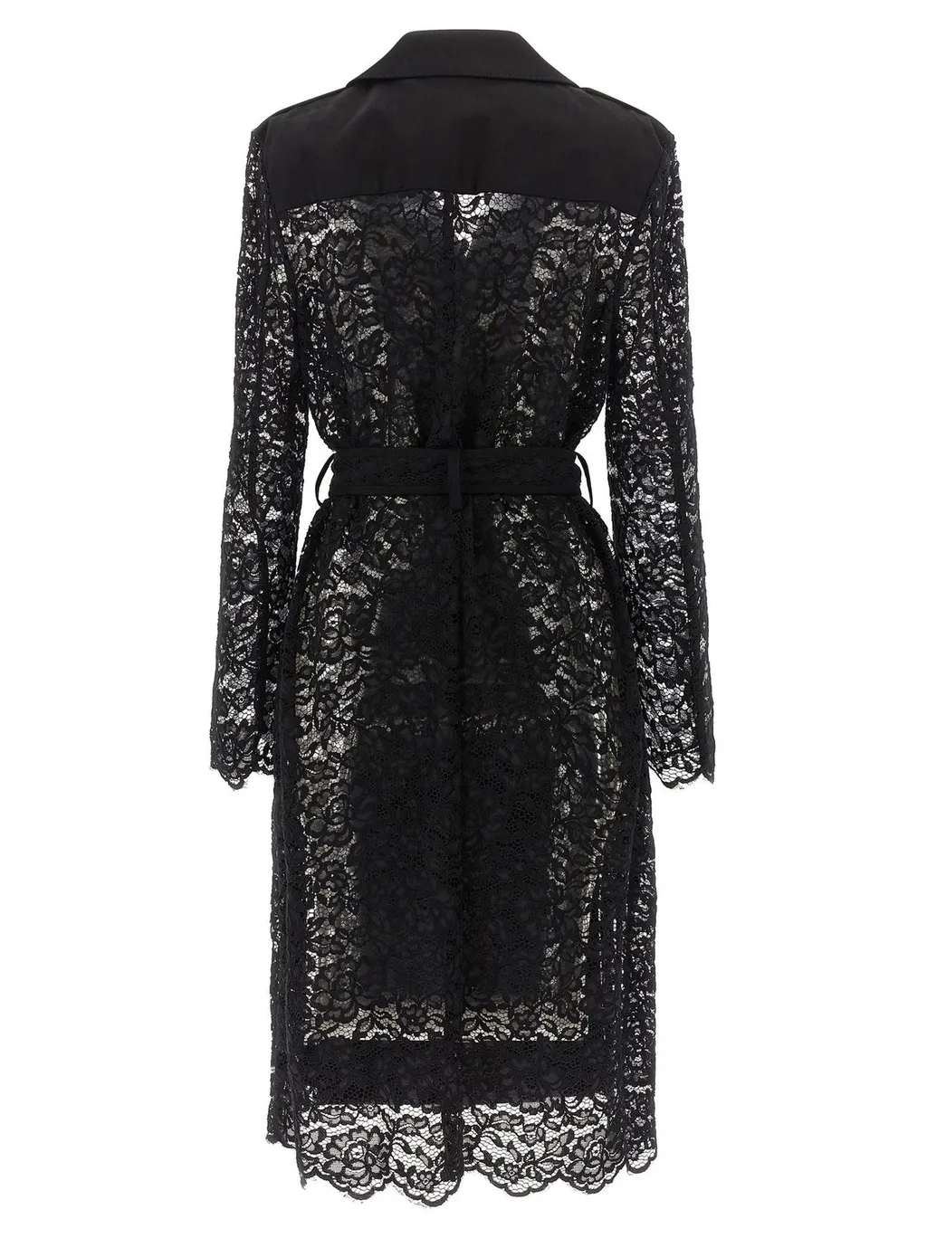 Lace Trench Coat