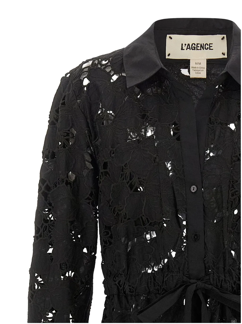 Lace Shirtdress