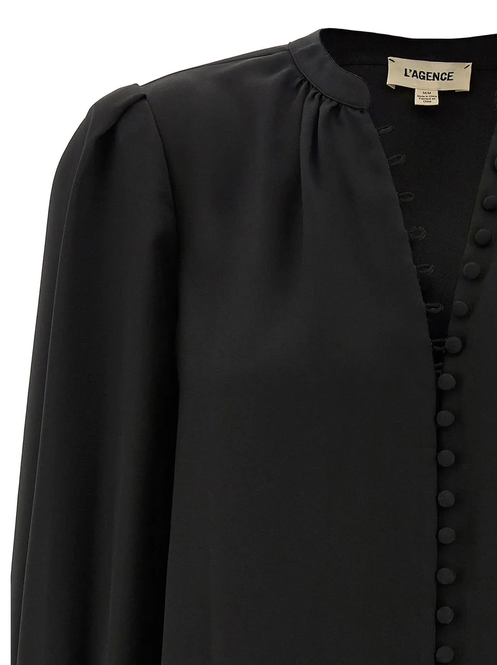 Blouse With Lace Cuffs