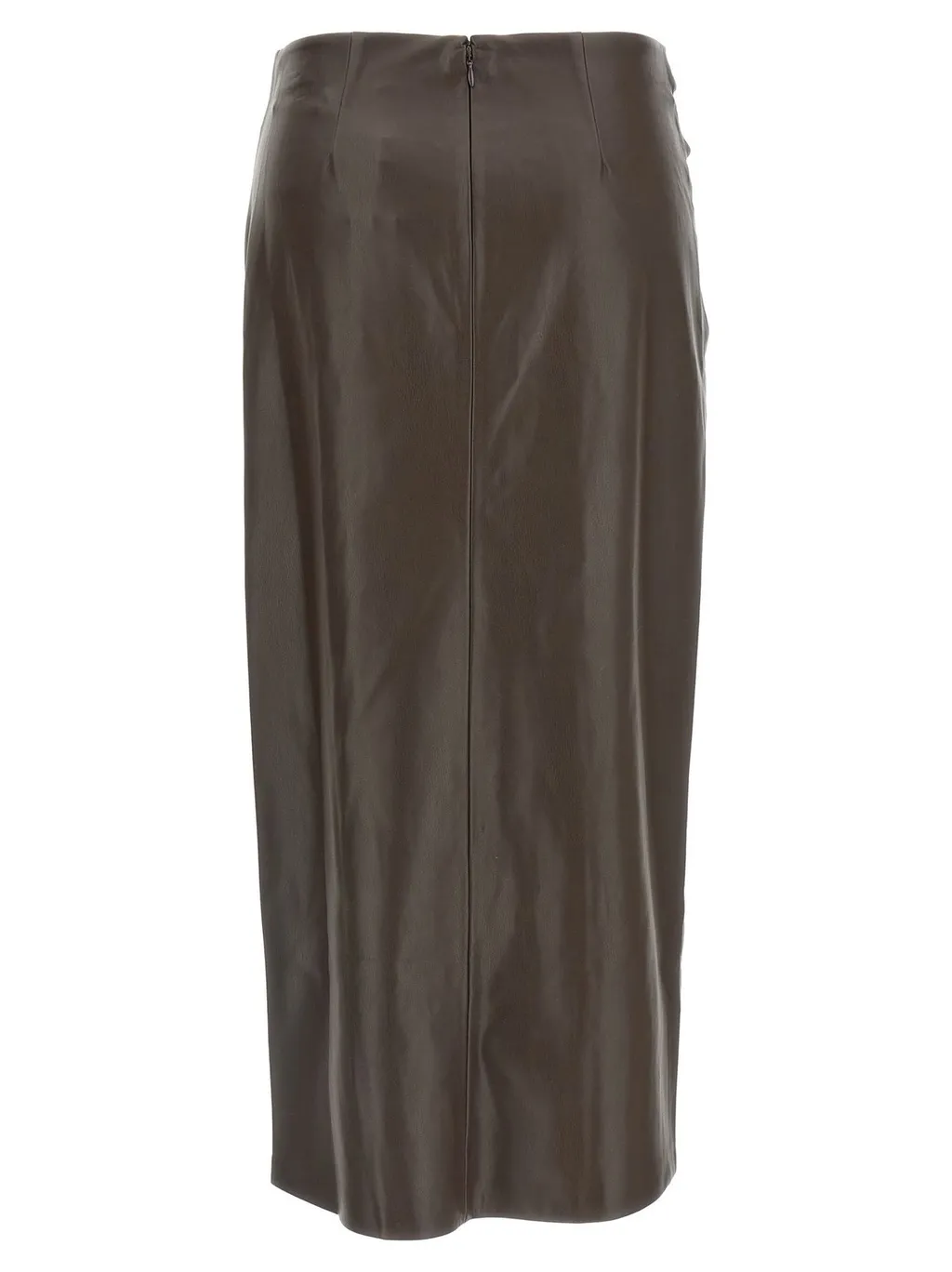 Draped Maxi Skirt
