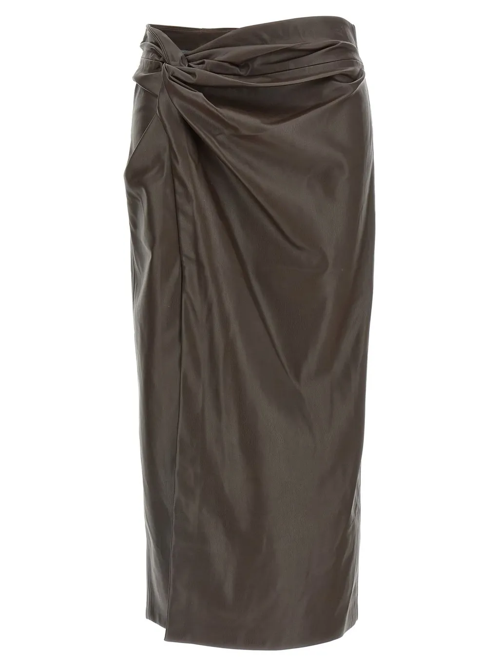 Draped Maxi Skirt