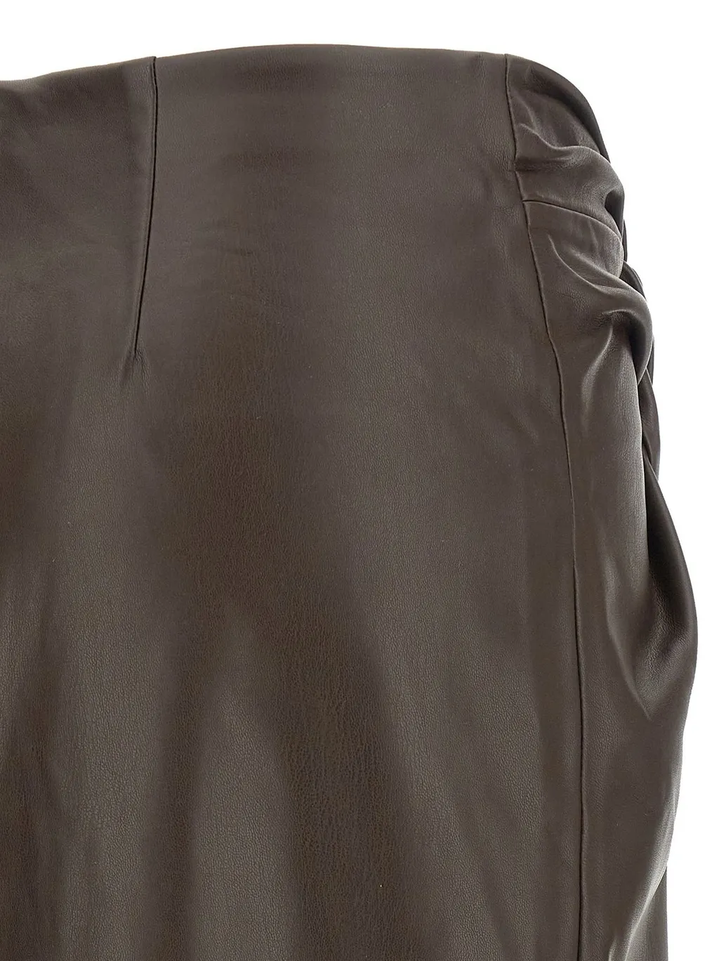Draped Maxi Skirt